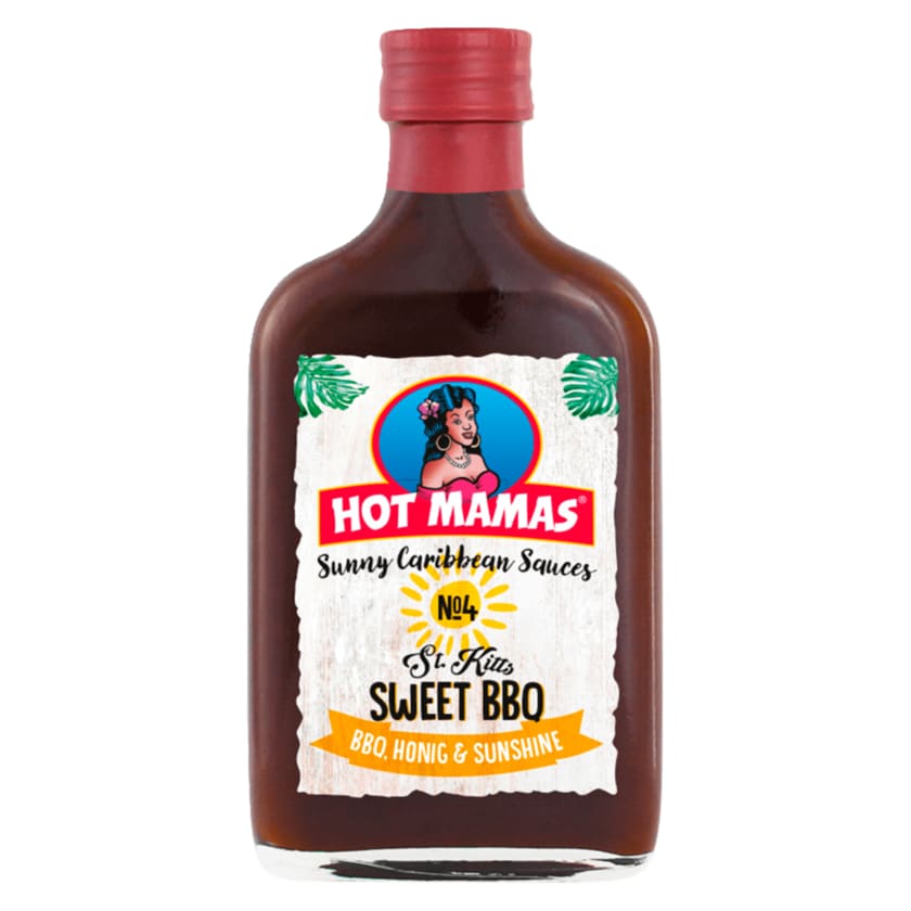 Hot Mamas Sweet BBQ Sauce 195ml